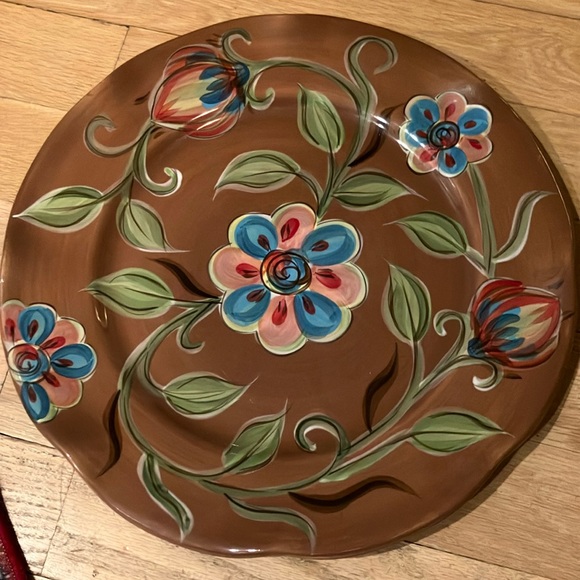 Cottage Garden Platter - Picture 1 of 3